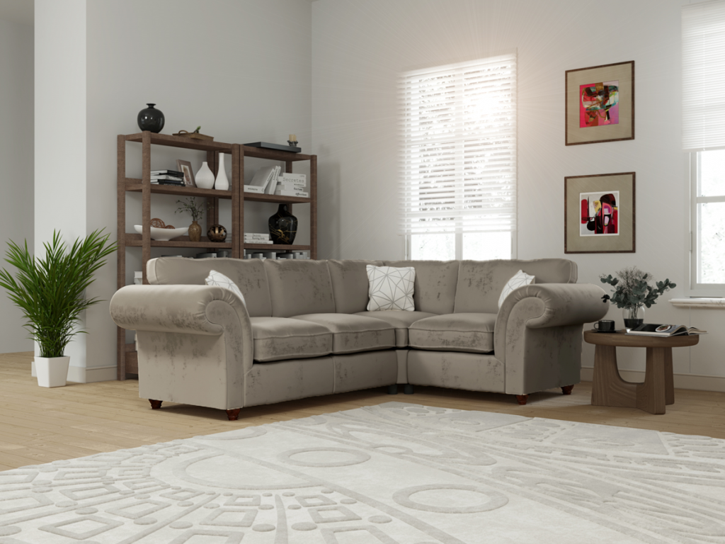 Utopia Corner Sofa Pay Weekly Carpets