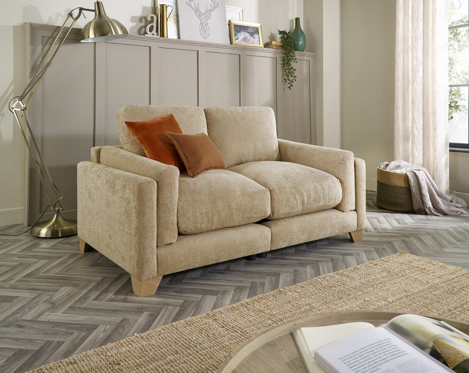 Tampa Fabric 3 Seater & 2 Seater Sofas Pay Weekly Carpets