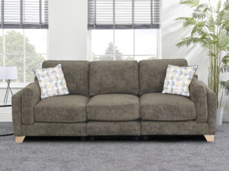 Tampa Fabric 3 Seater Sofa