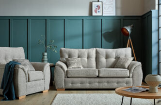 Ashley Lisbon 3 Seater Sofa with Armchair