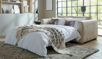 Leon 3 Seater Deluxe Double Sofa Bed