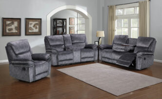 Milano Leather 3 Seater, 2 Seater & Armchair Manual Recliners