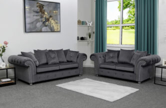 Premier Belmont 3 & 2 Seater Sofas Granite