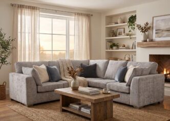 Premier Finch Large Corner Sofa Shark